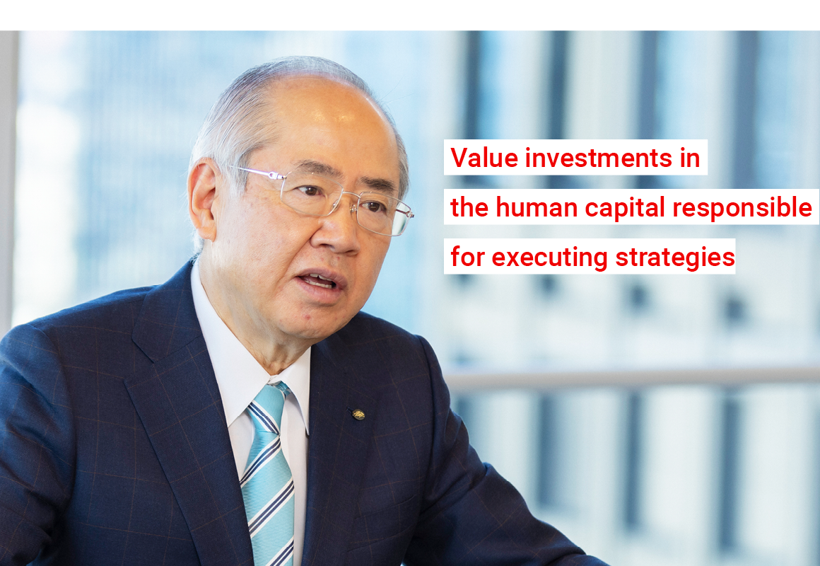Value investments in the human capital responsible for executing strategies