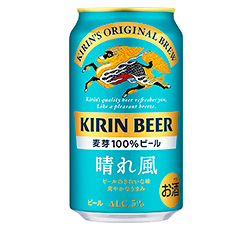 「キリンビール 晴れ風」350ml缶 商品画像
