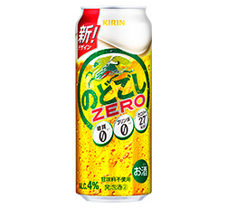 「キリン のどごし ZERO」500ml・缶 商品画像