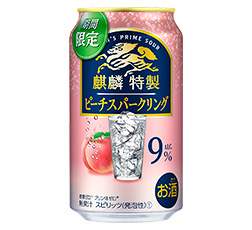 「麒麟特製 ピーチスパークリング（期間限定）」350ml・缶 商品画像