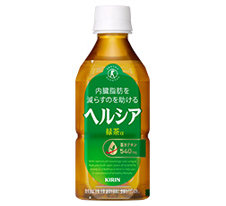 「ヘルシア 緑茶」 350ml・短角ペットボトル 商品画像