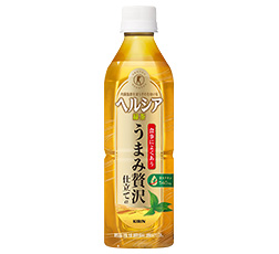 「ヘルシア緑茶 うまみ贅沢仕立て」 500ml・ペットボトル 商品画像