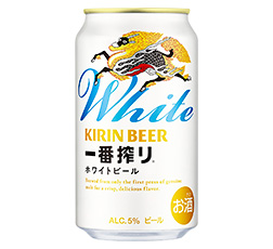 「キリン一番搾り ホワイトビール」350ml・缶 商品画像