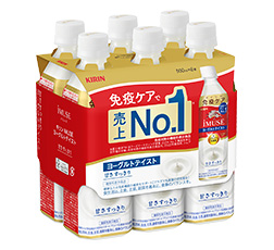 「キリン イミューズ ヨーグルトテイスト」500ml・ペットボトル6本パック 商品画像